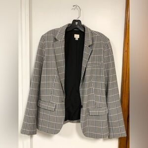 A. New Day Women's Blazer Color Gray/Black/Blue/Peach Size 12